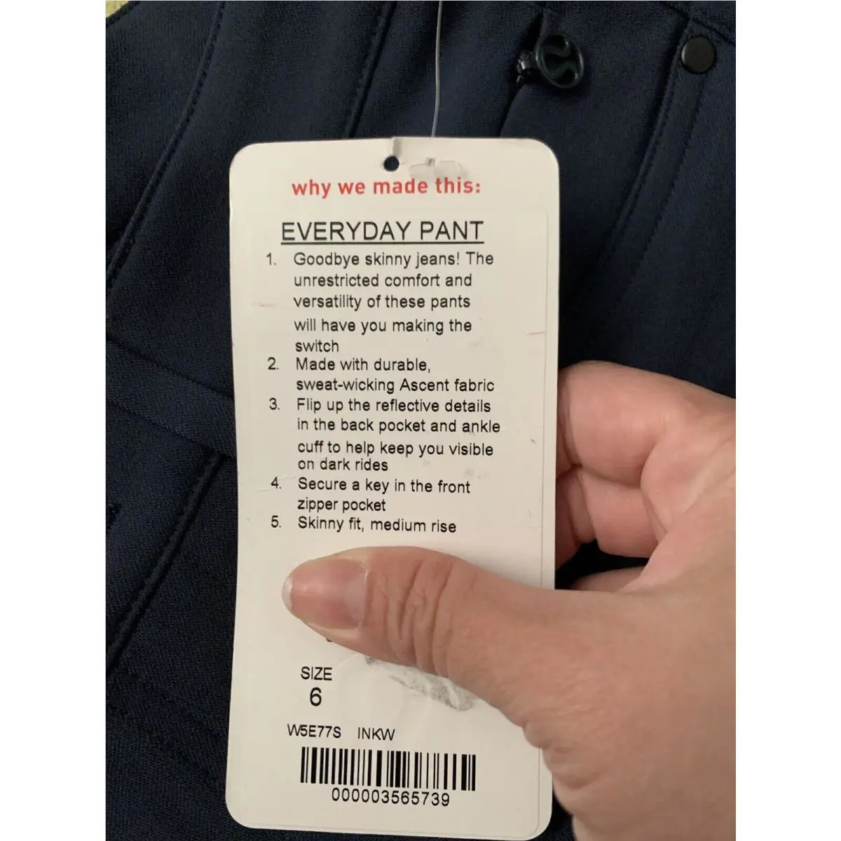 Lululemon clothing - Blue 1