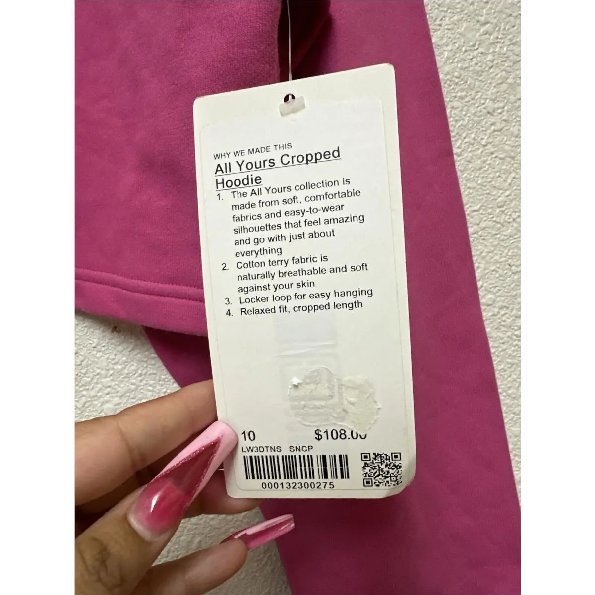 Lululemon clothing - NA - Sonic Pink 0