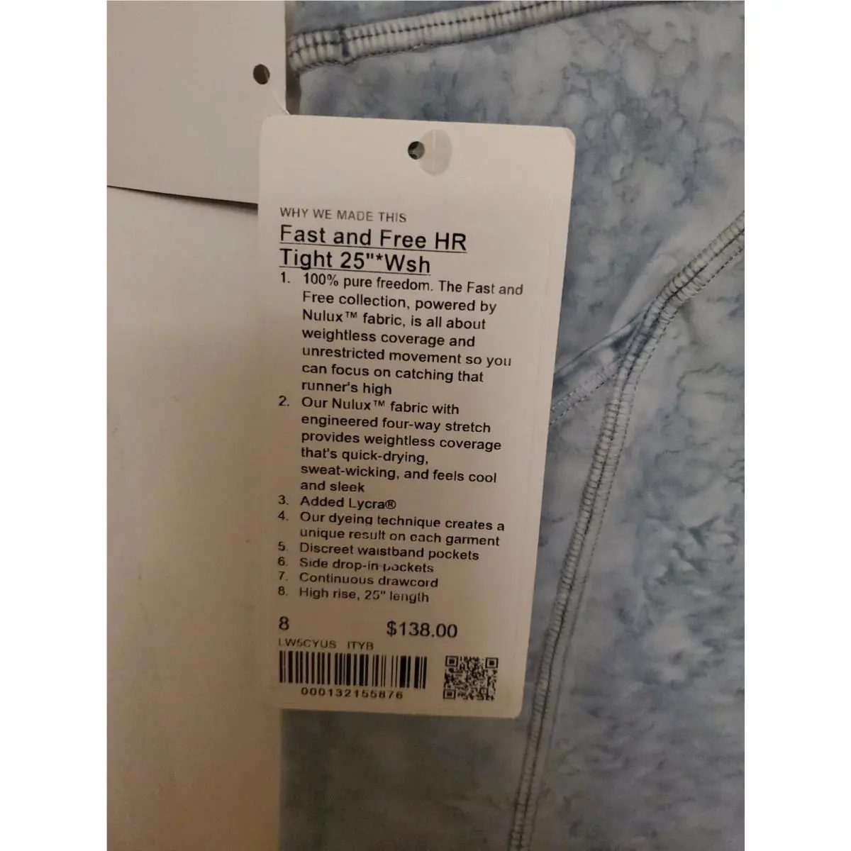 Lululemon clothing - Blue 2