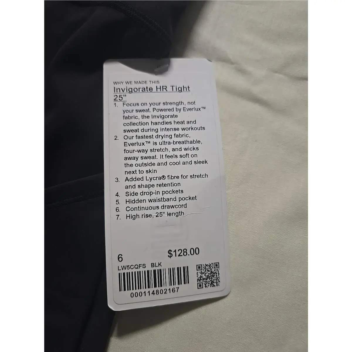 Lululemon clothing - Black 1