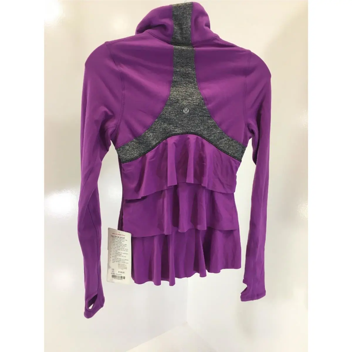 Lululemon clothing - Violet/black & Gray Marl 3
