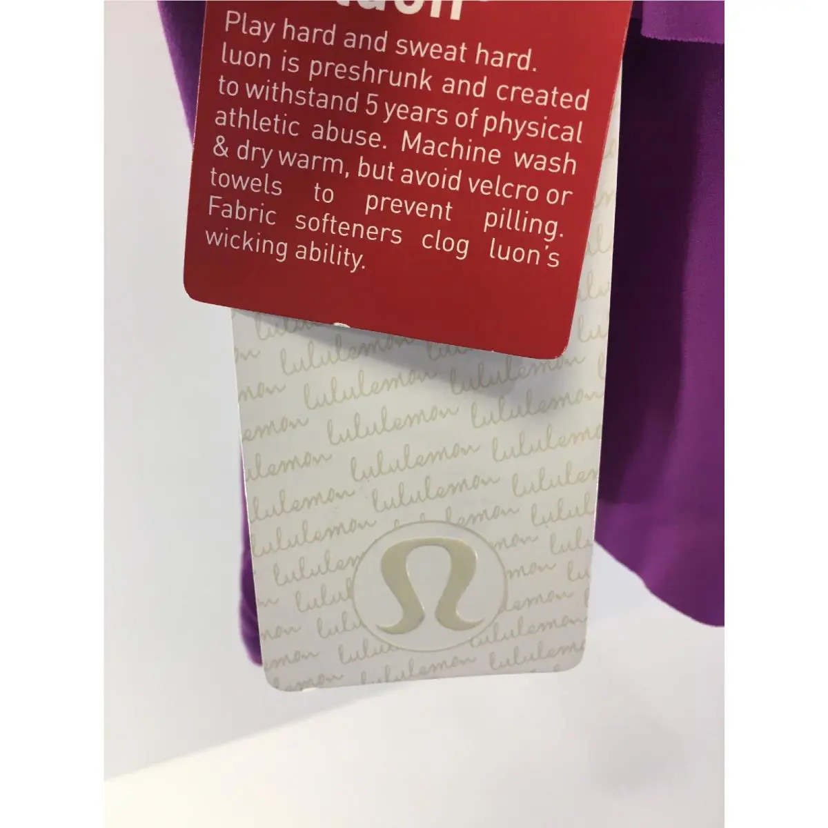 Lululemon clothing - Violet/black & Gray Marl 5