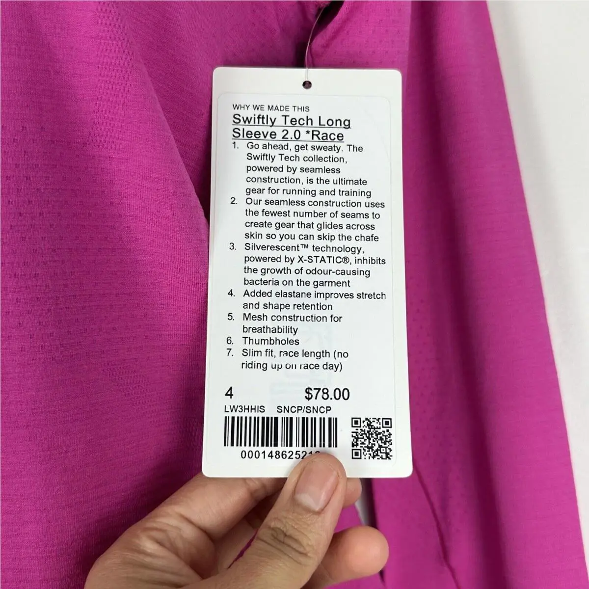 Lululemon clothing - Pink 3