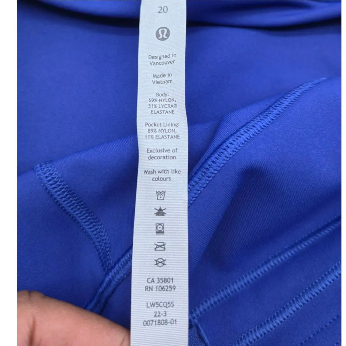 Lululemon clothing - PSYH 6