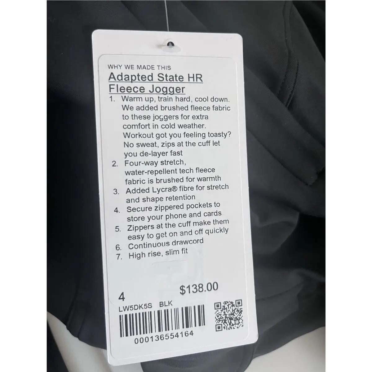 Lululemon clothing  - Black 1