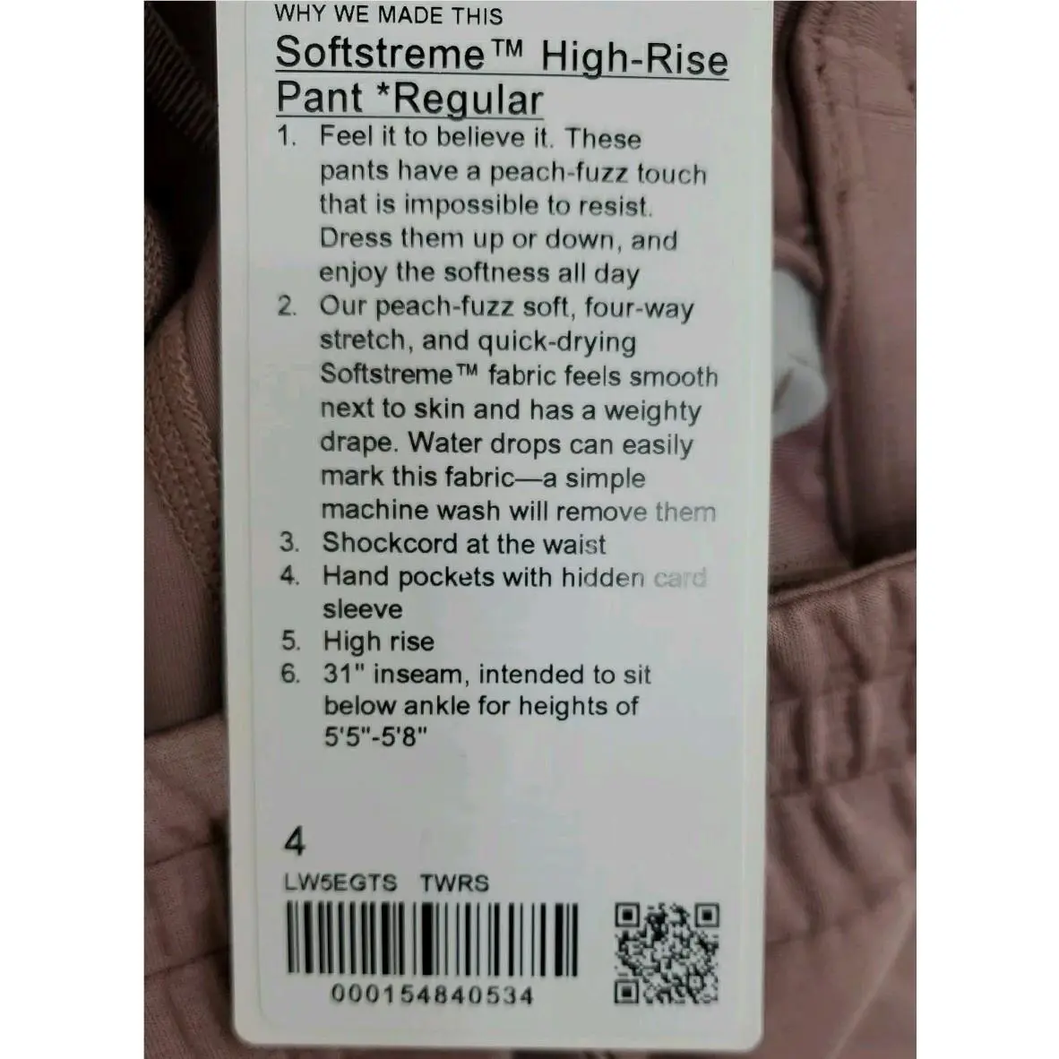 Lululemon clothing - Pink 4