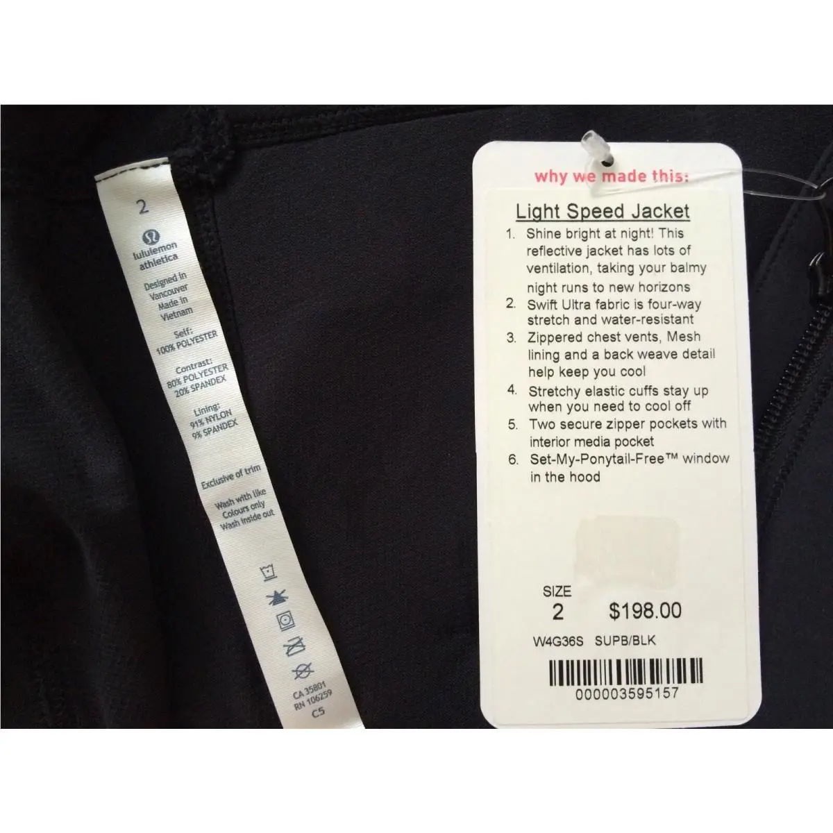 Lululemon clothing - Black+gray 5