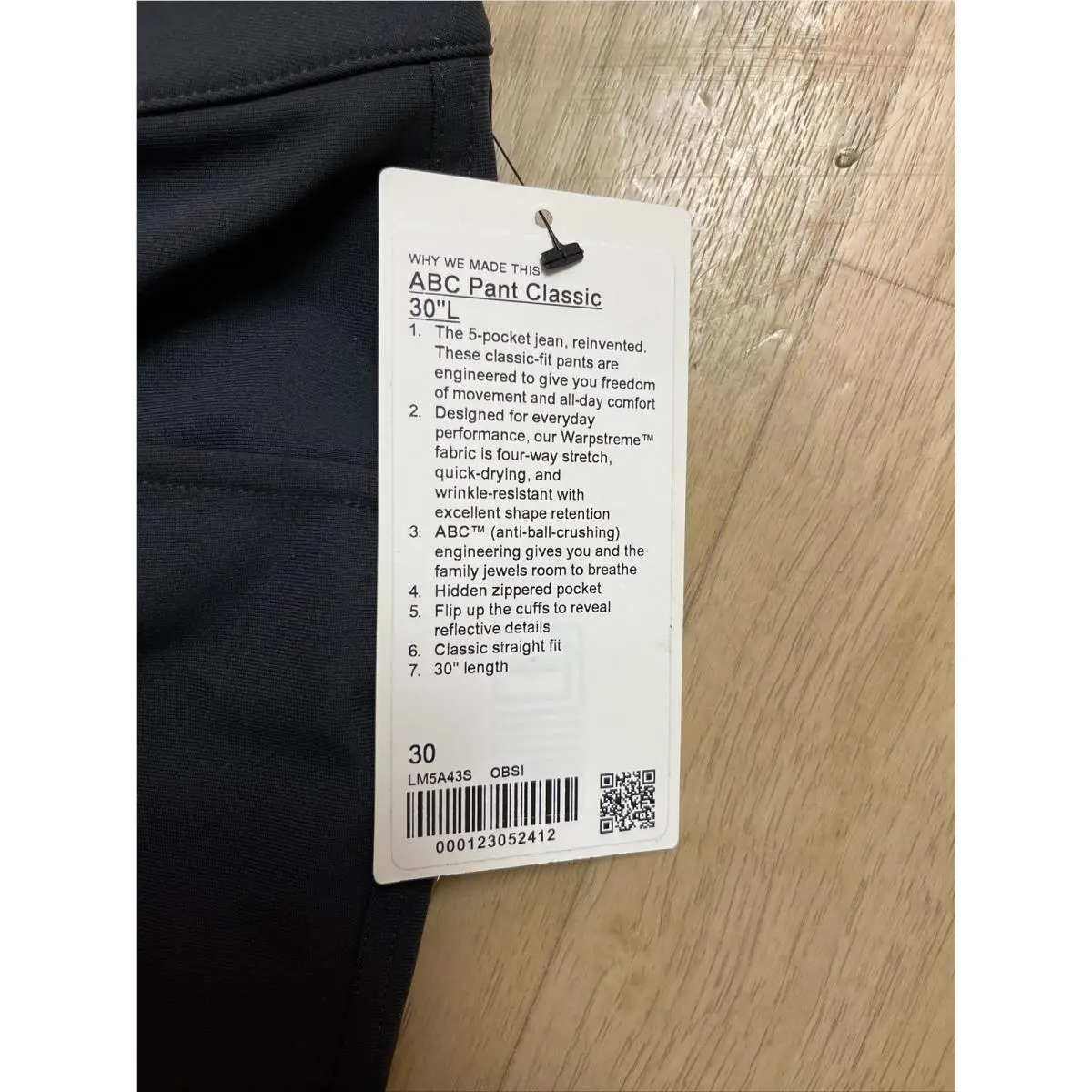 Lululemon clothing - ABC - ABC - Gray 1