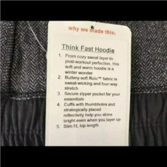 Lululemon clothing - Black Gray 3