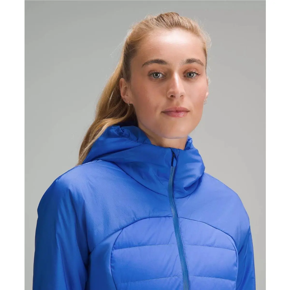Lululemon clothing - Down for It All Jacket in Pipe Dream Blue - Blue 2