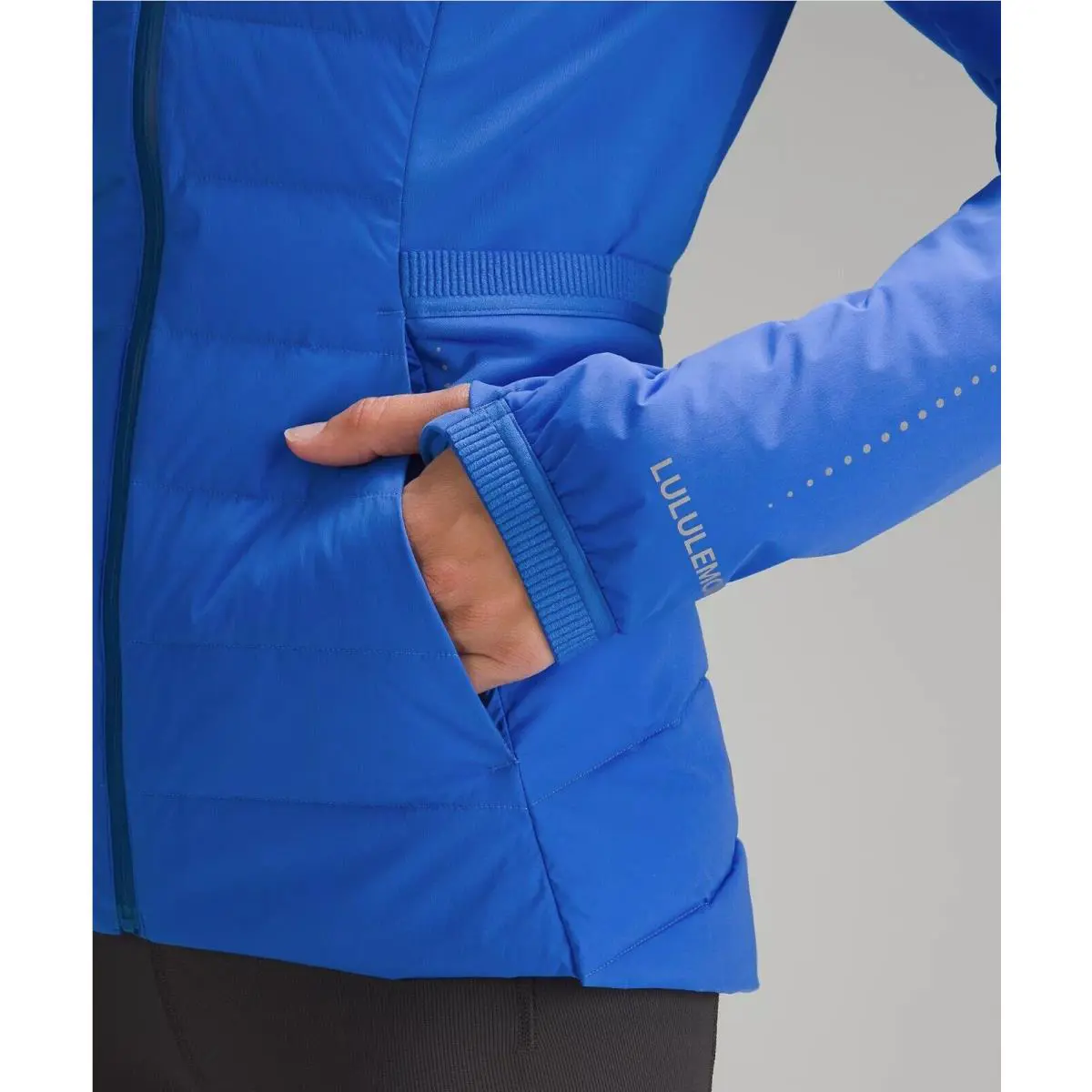 Lululemon clothing - Down for It All Jacket in Pipe Dream Blue - Blue 3