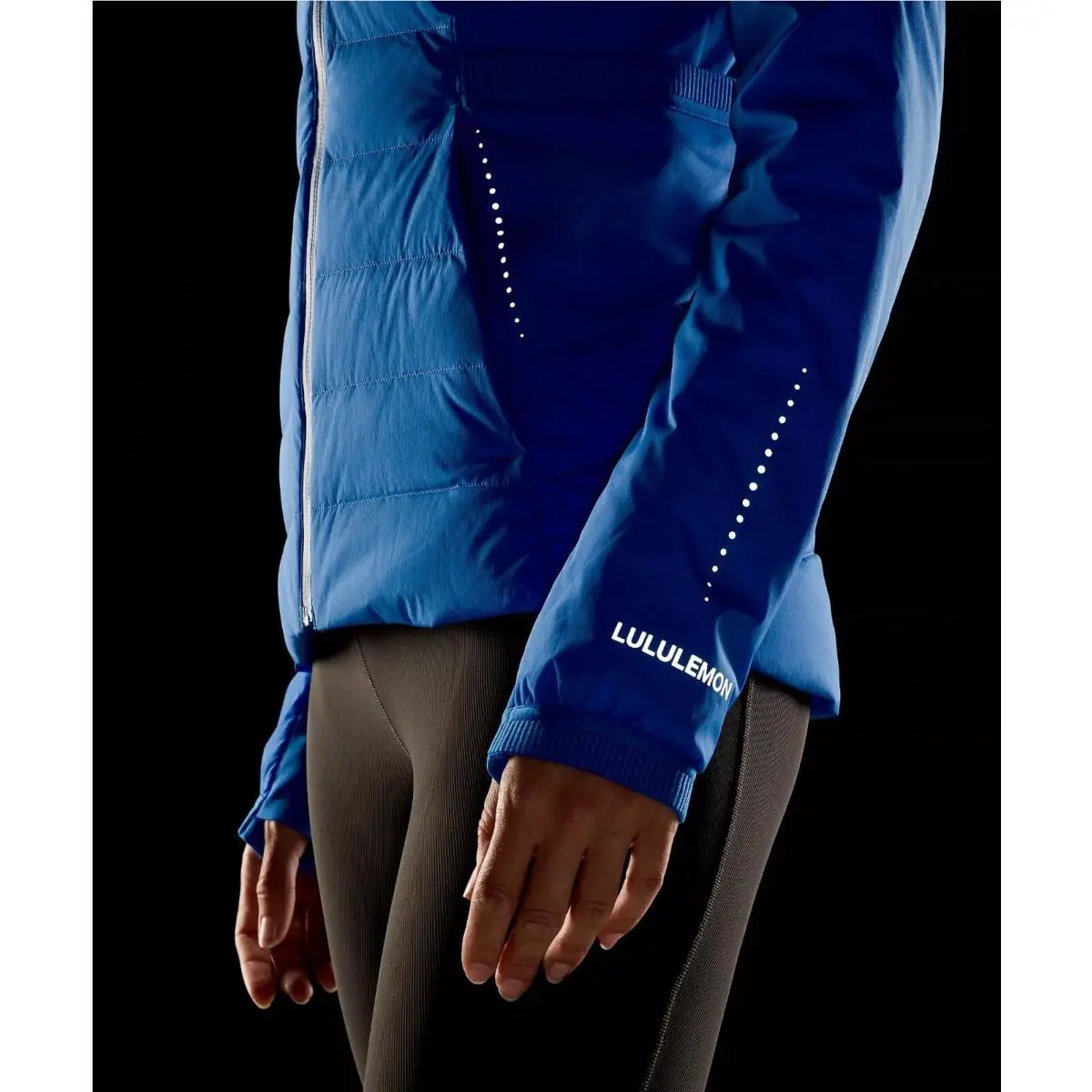 Lululemon clothing - Down for It All Jacket in Pipe Dream Blue - Blue 6