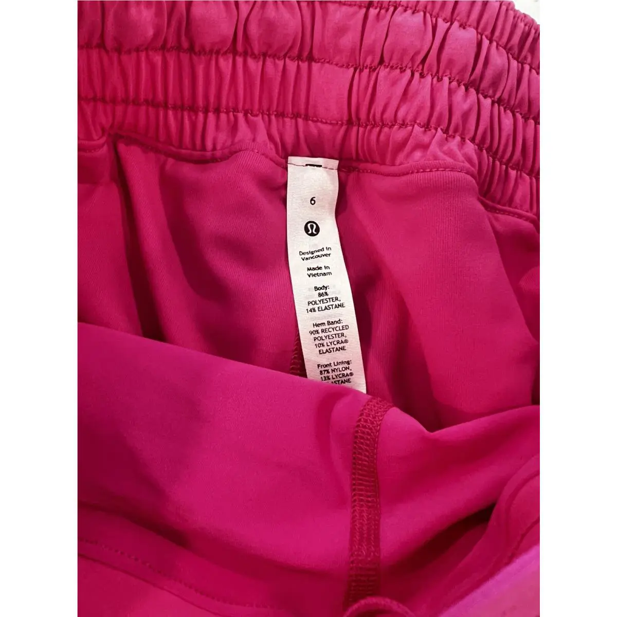 Lululemon clothing - Sonic Pink 5