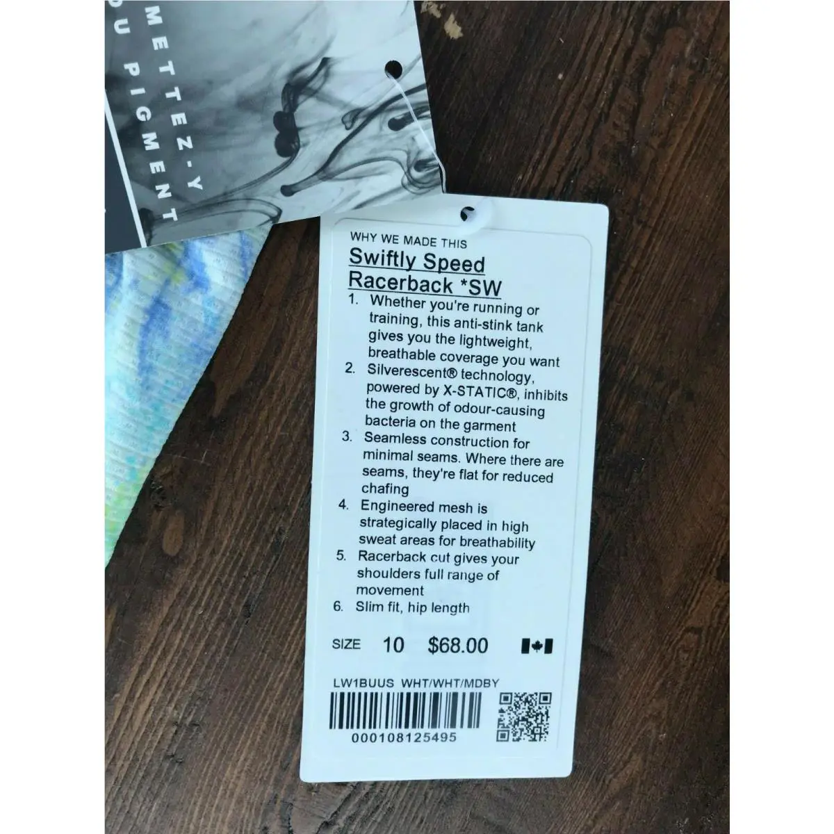 Lululemon clothing - Seawheeze Swiftly - Seawheeze Swiftly - Green 1