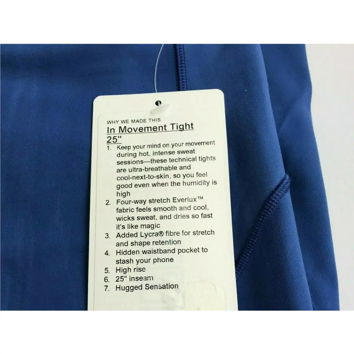 Lululemon clothing - Blue 8