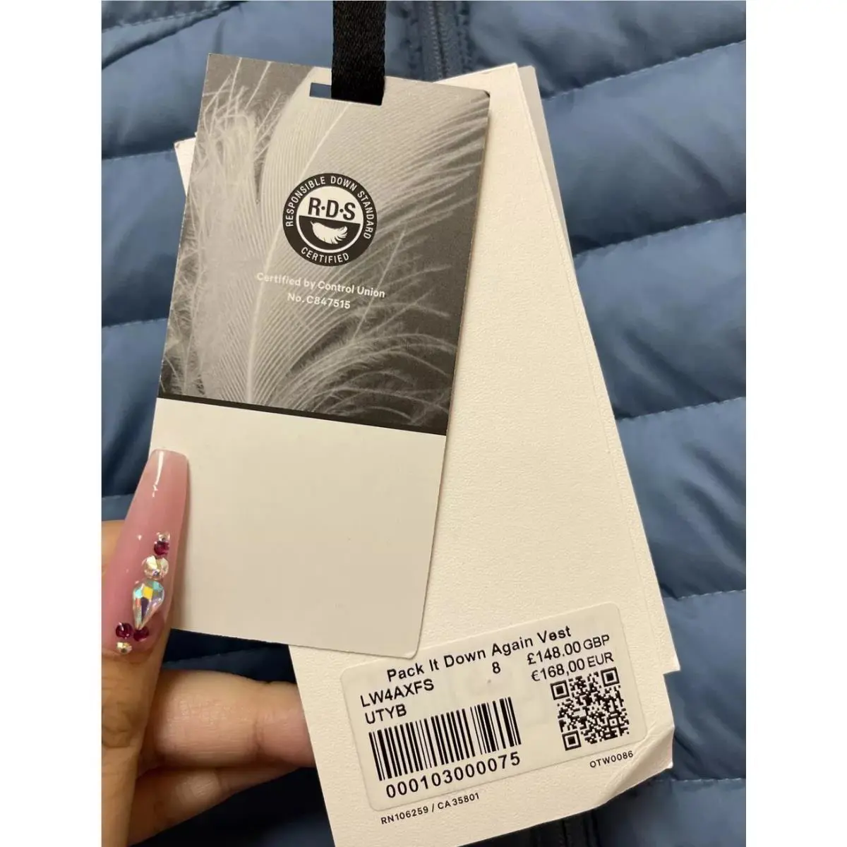 Lululemon clothing - Blue 2