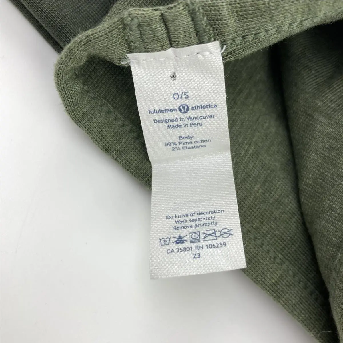 Lululemon clothing - Lululemon Mindful Wrap - Mindful Wrap - Green 2
