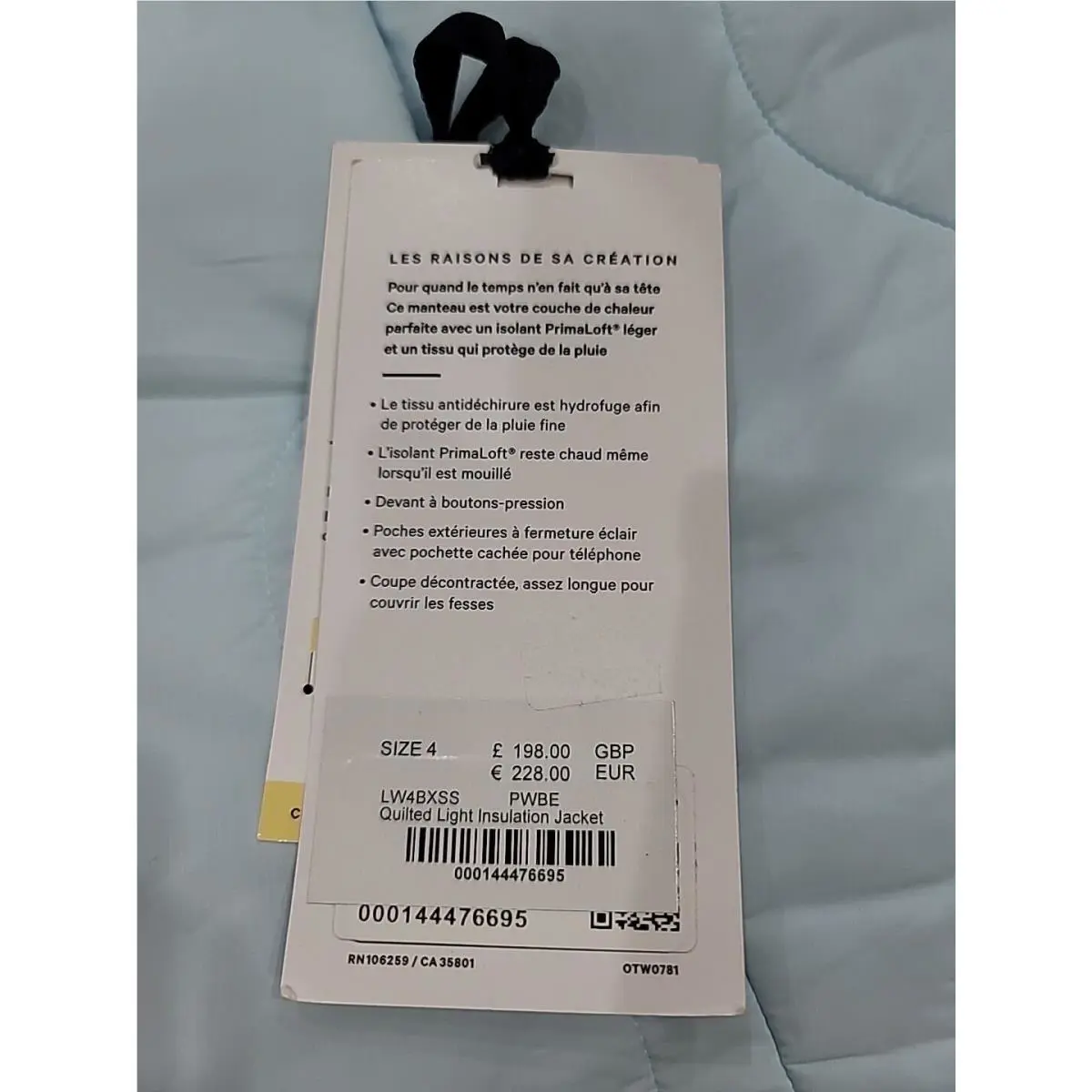 Lululemon clothing - Blue 11