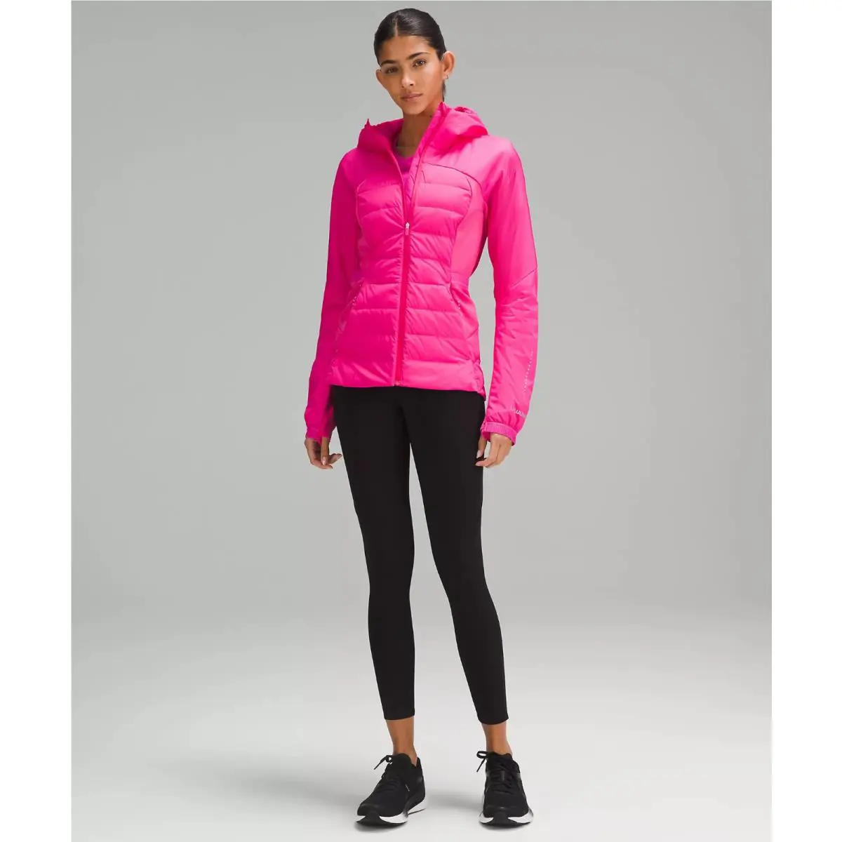 Lululemon clothing - Down for It All Jacket in Storm Teal - Pink 0