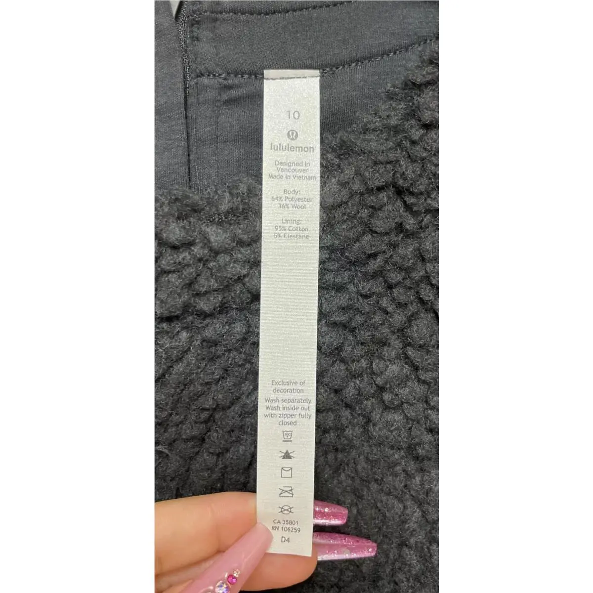 Lululemon clothing - Black 0