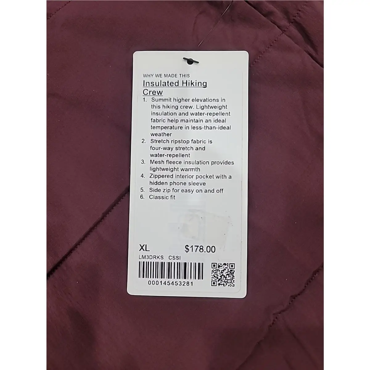 Lululemon clothing - Red 11