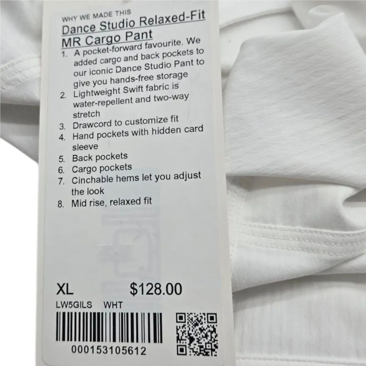Lululemon clothing - LW5GILS - LW5GILS - White 1