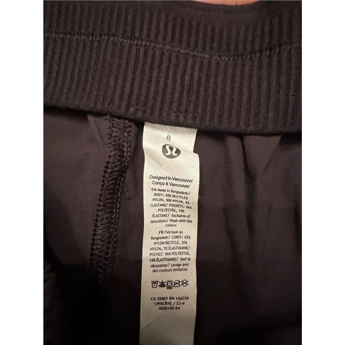 Lululemon clothing - Black 3