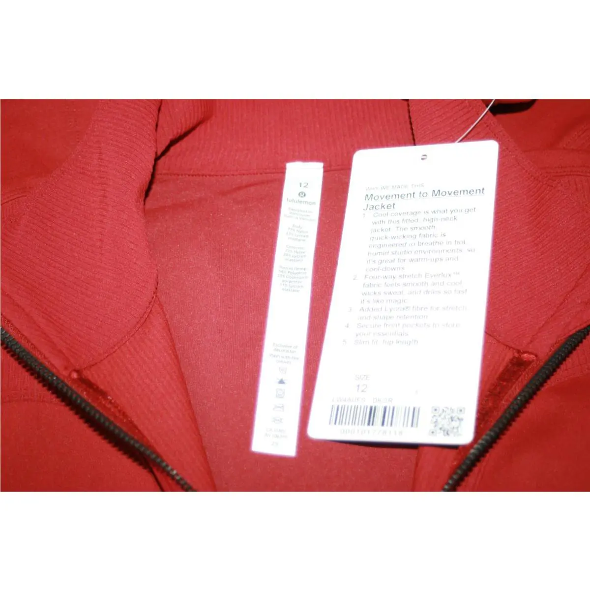 Lululemon clothing - Red 6