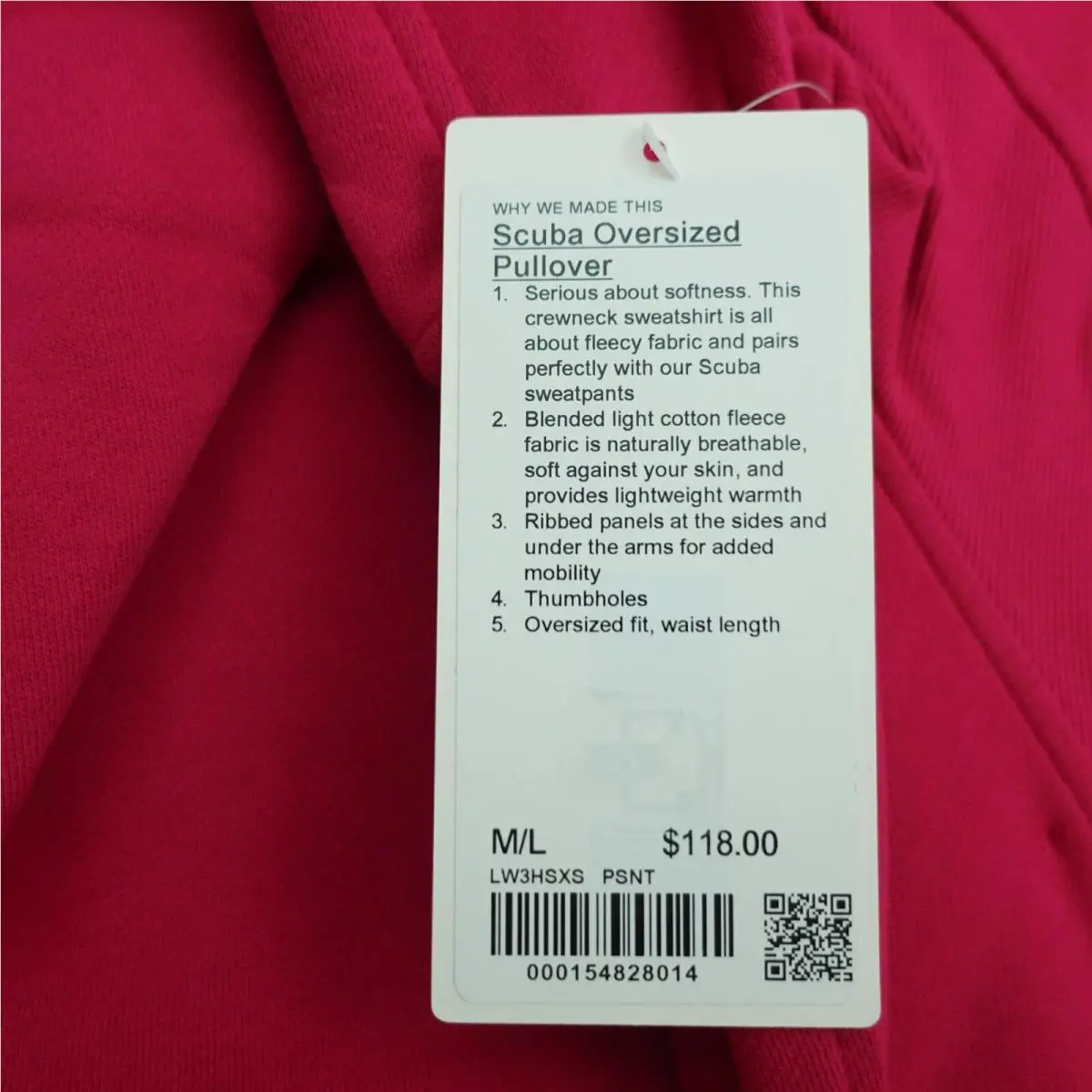 Lululemon clothing - Pink 8