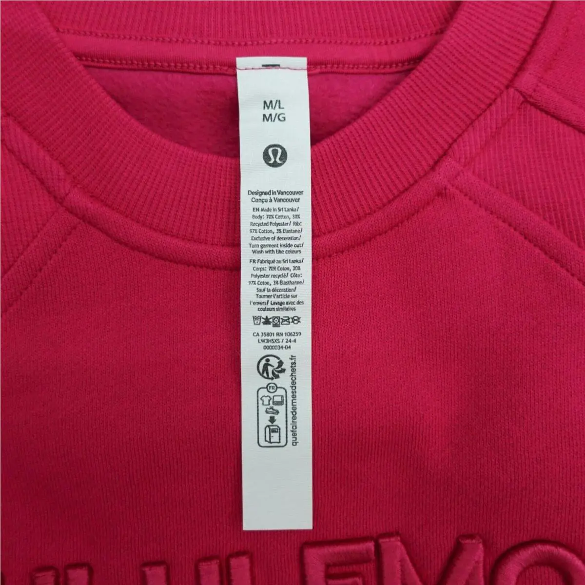 Lululemon clothing - Pink 7