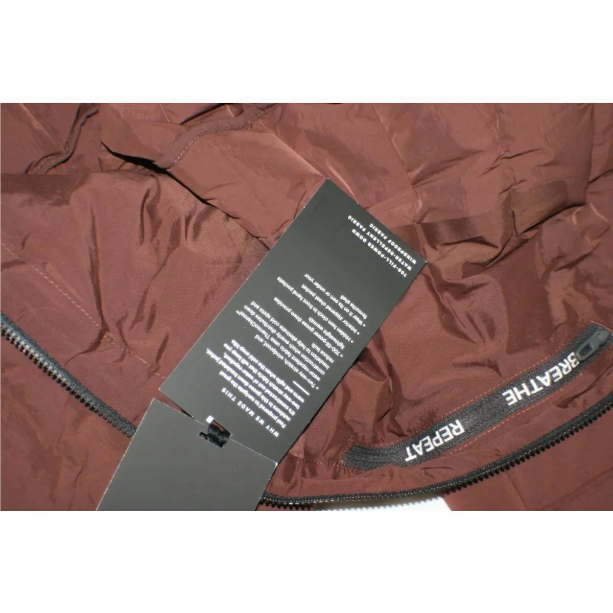 Lululemon clothing - Lululemon Navigation Stretch Down Jacket - Brown, Manufacturer: BRNE 4