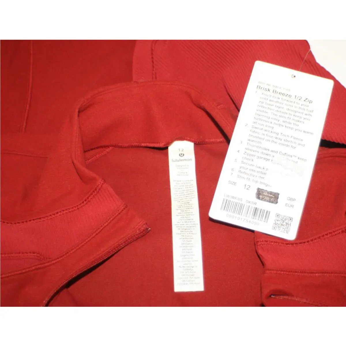 Lululemon clothing - Red 6
