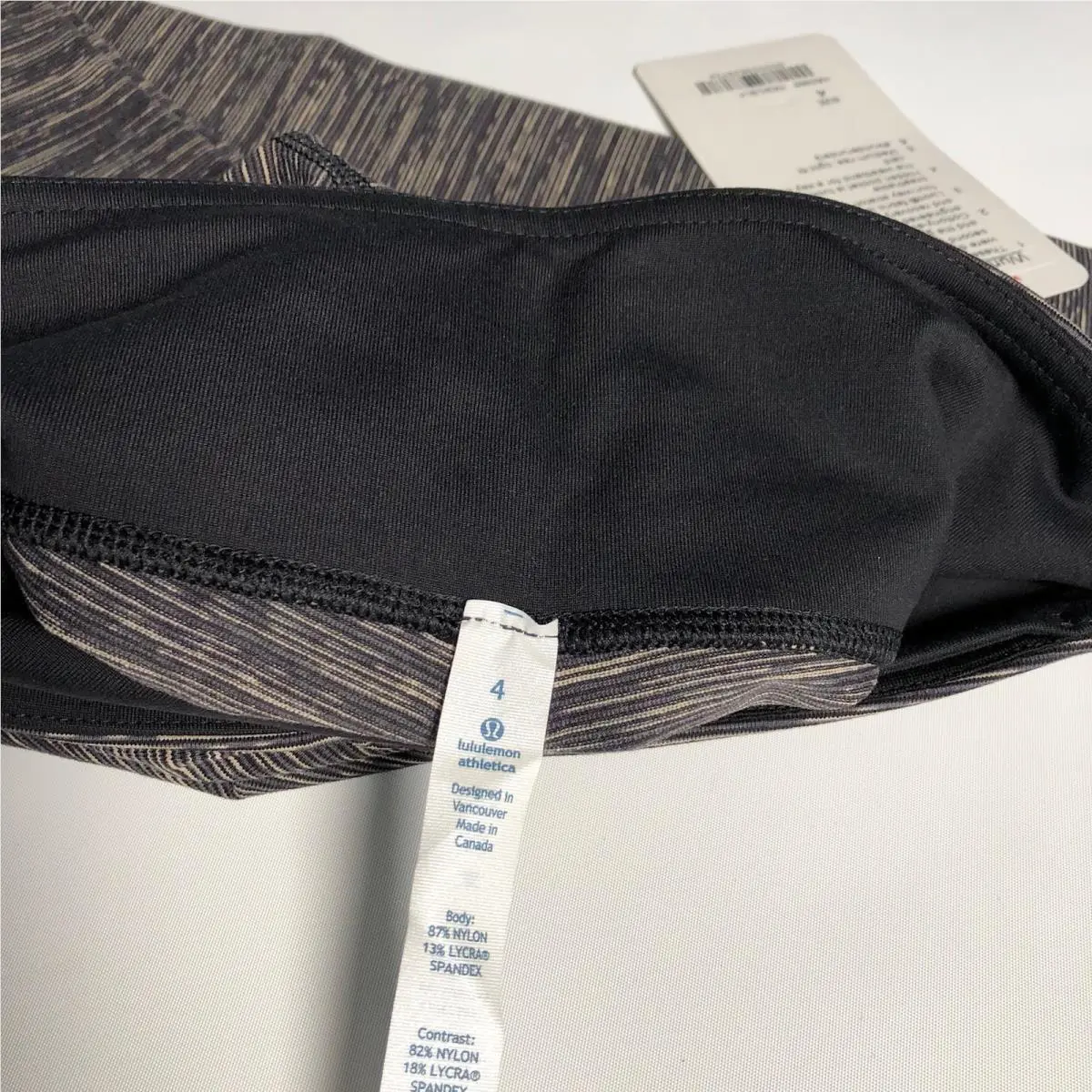 Lululemon clothing - We Are From Space Cashew Black 5