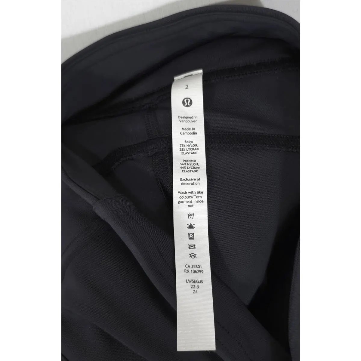 Lululemon clothing - Black 1