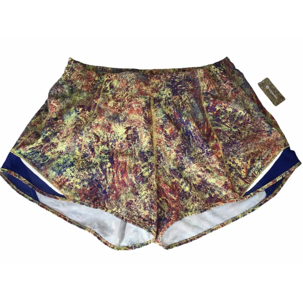 Lululemon Seawheeze 2019 Hotty Hot Shorts Size 10 4” Woodland Sprint