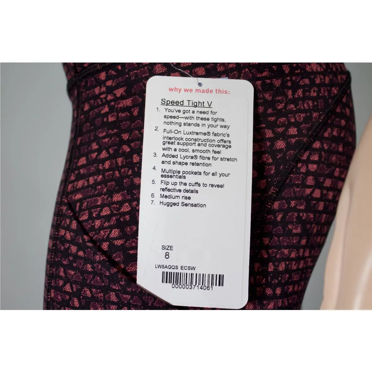 Lululemon clothing - Red & Black 0