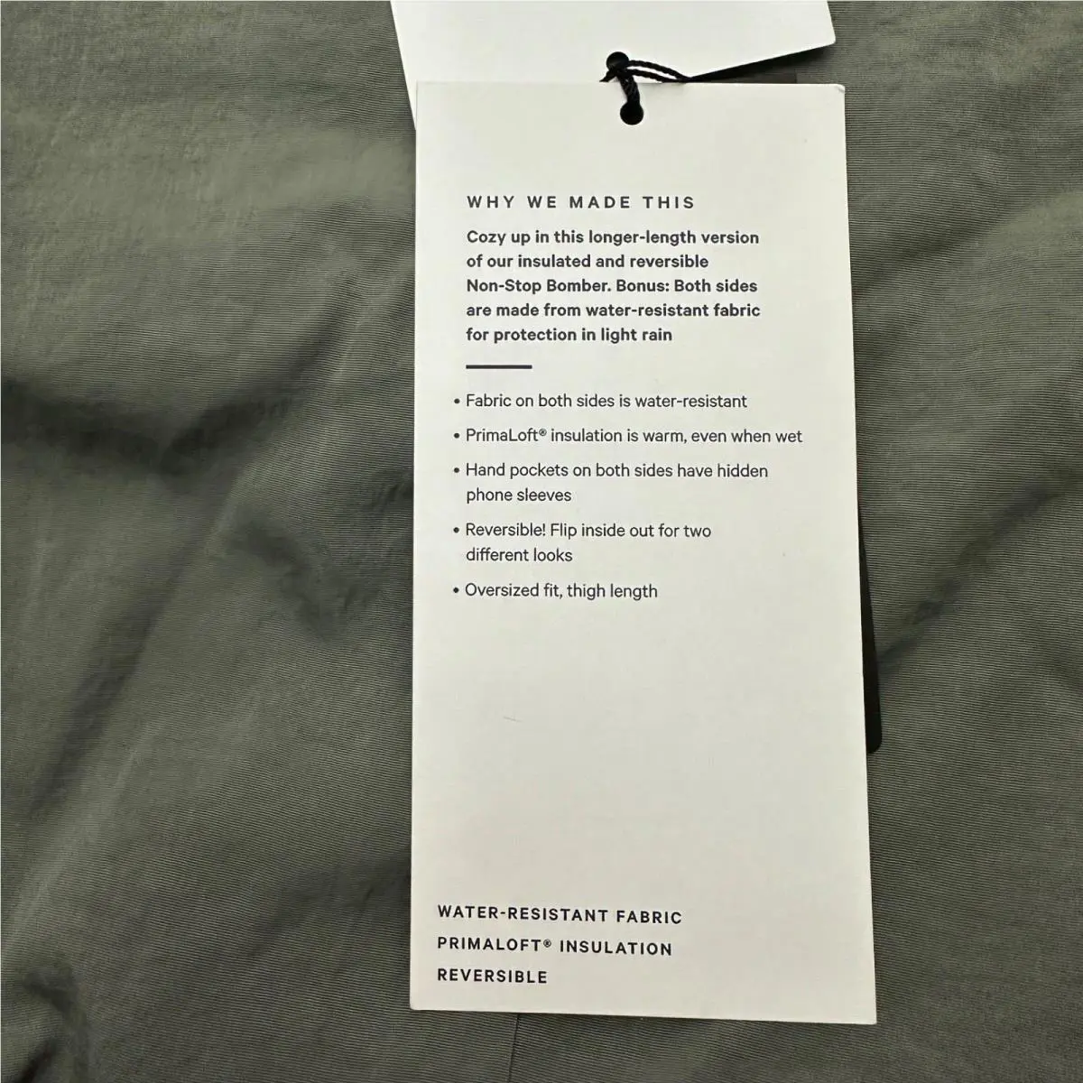 Lululemon clothing - Green 5