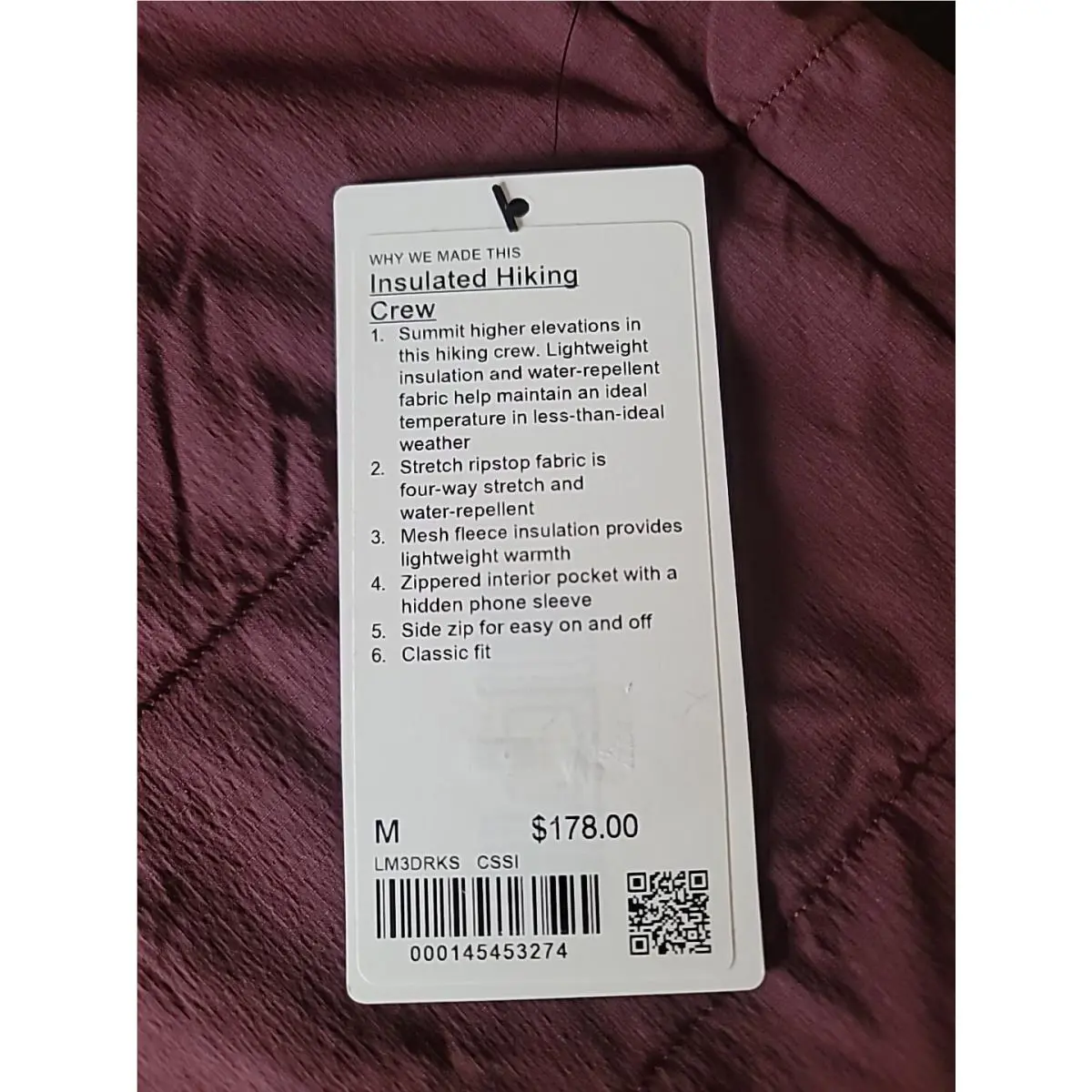 Lululemon clothing - Red 11