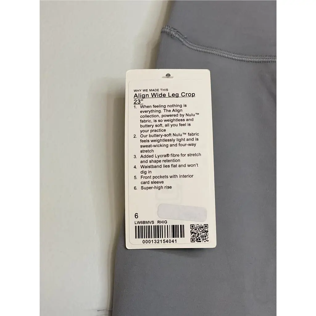 Lululemon clothing - Gray 1