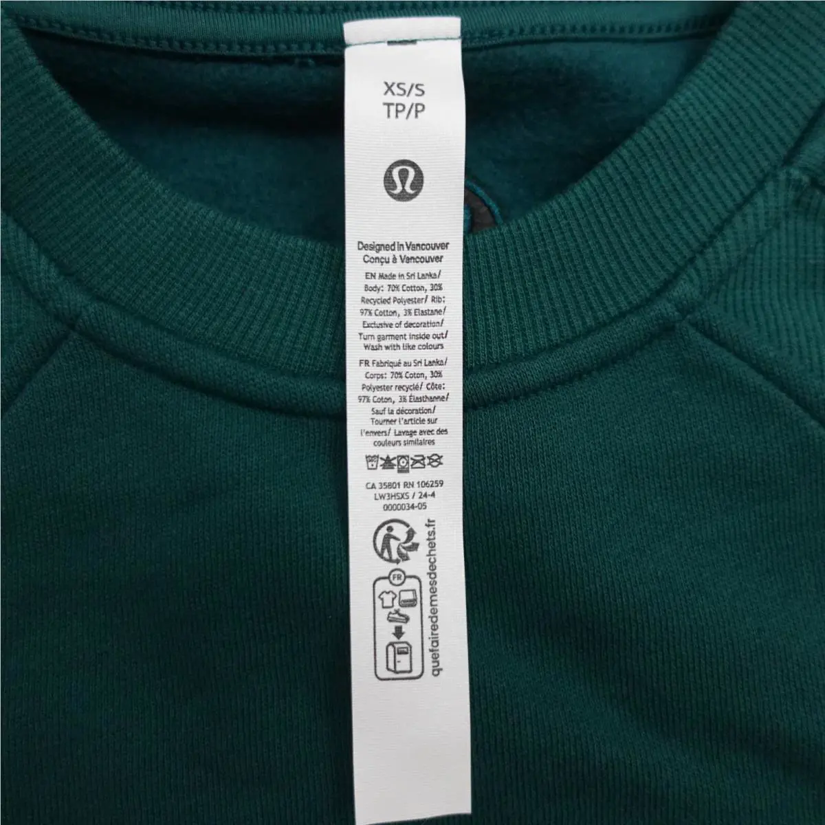 Lululemon clothing - Green 4