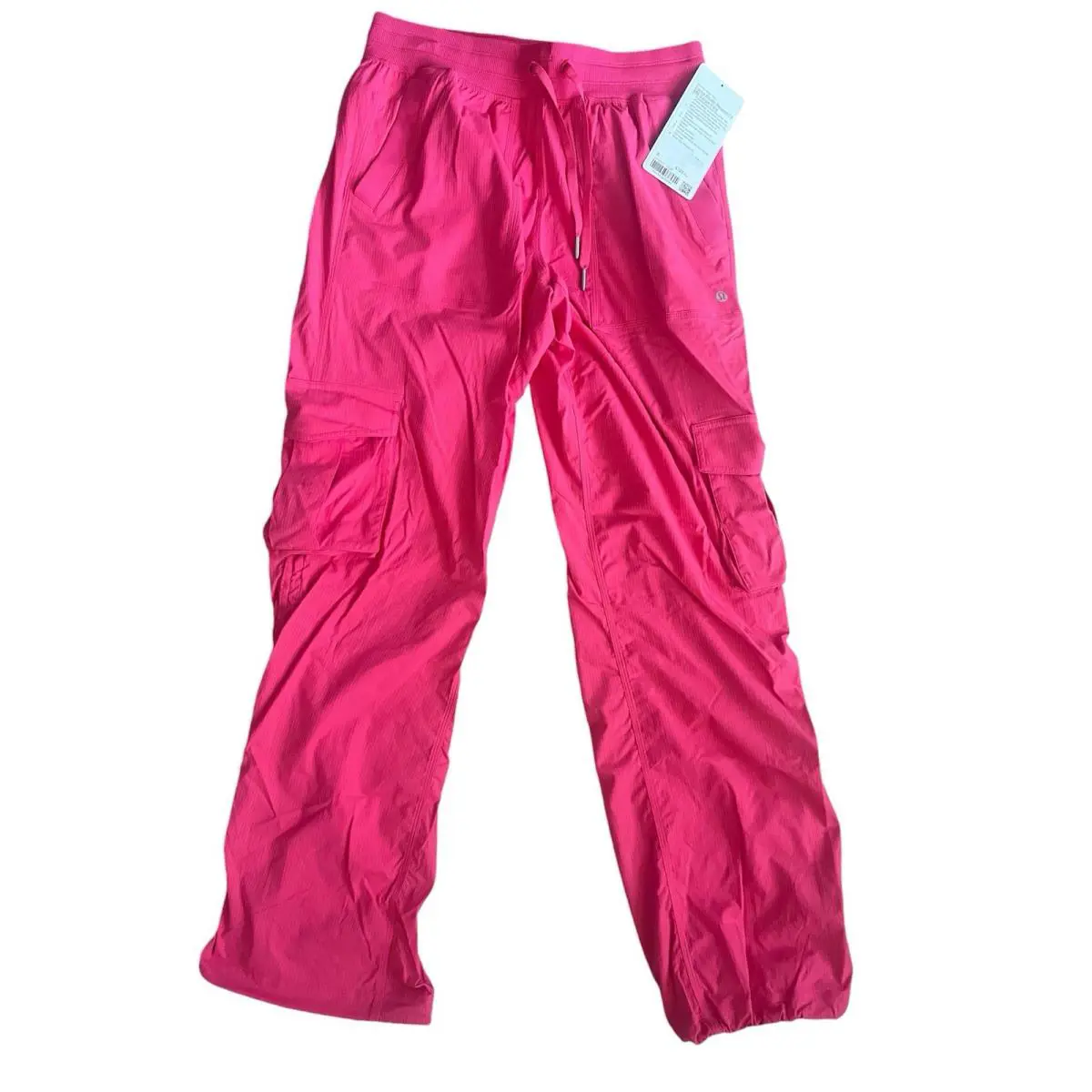 Lululemon Dance Studio Relaxed-fit Mid-rise Cargo Pant Size Small Glaze Pink - Glaze Pink