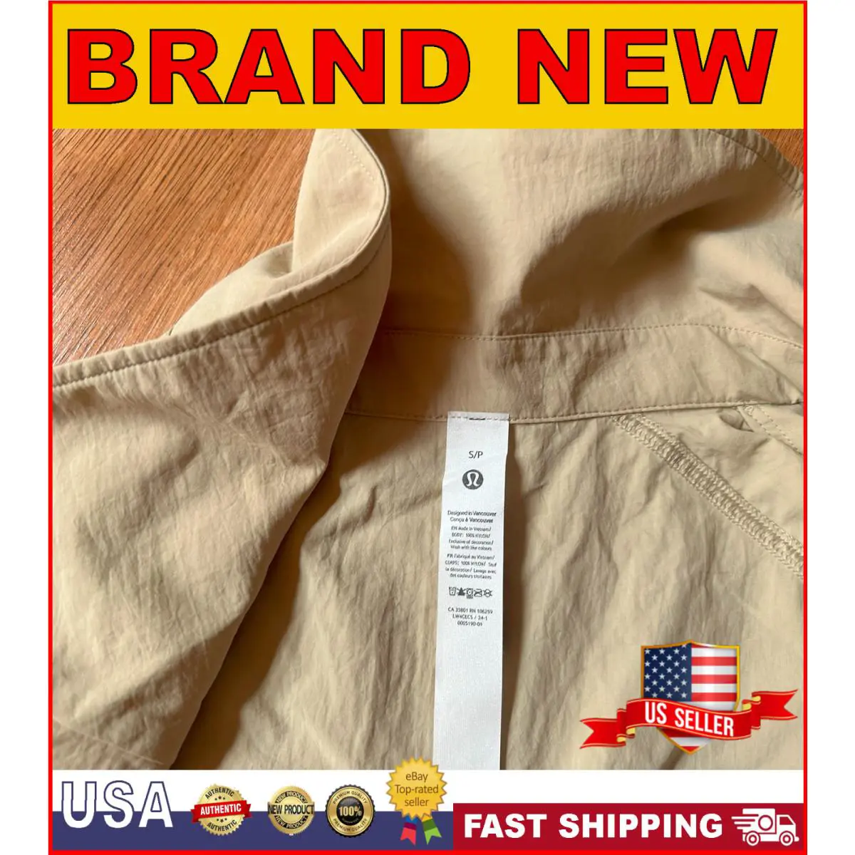 Lululemon clothing - Trench 1