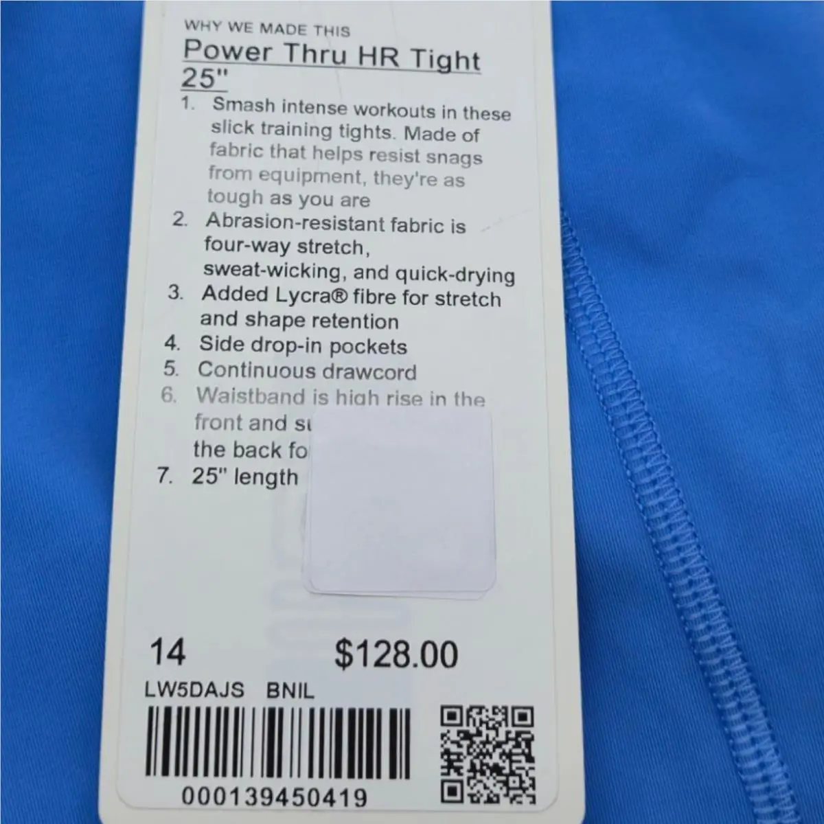 Lululemon clothing - LW5DAJS BNIL - BNIL - LW5DAJS BNIL - BNIL 4