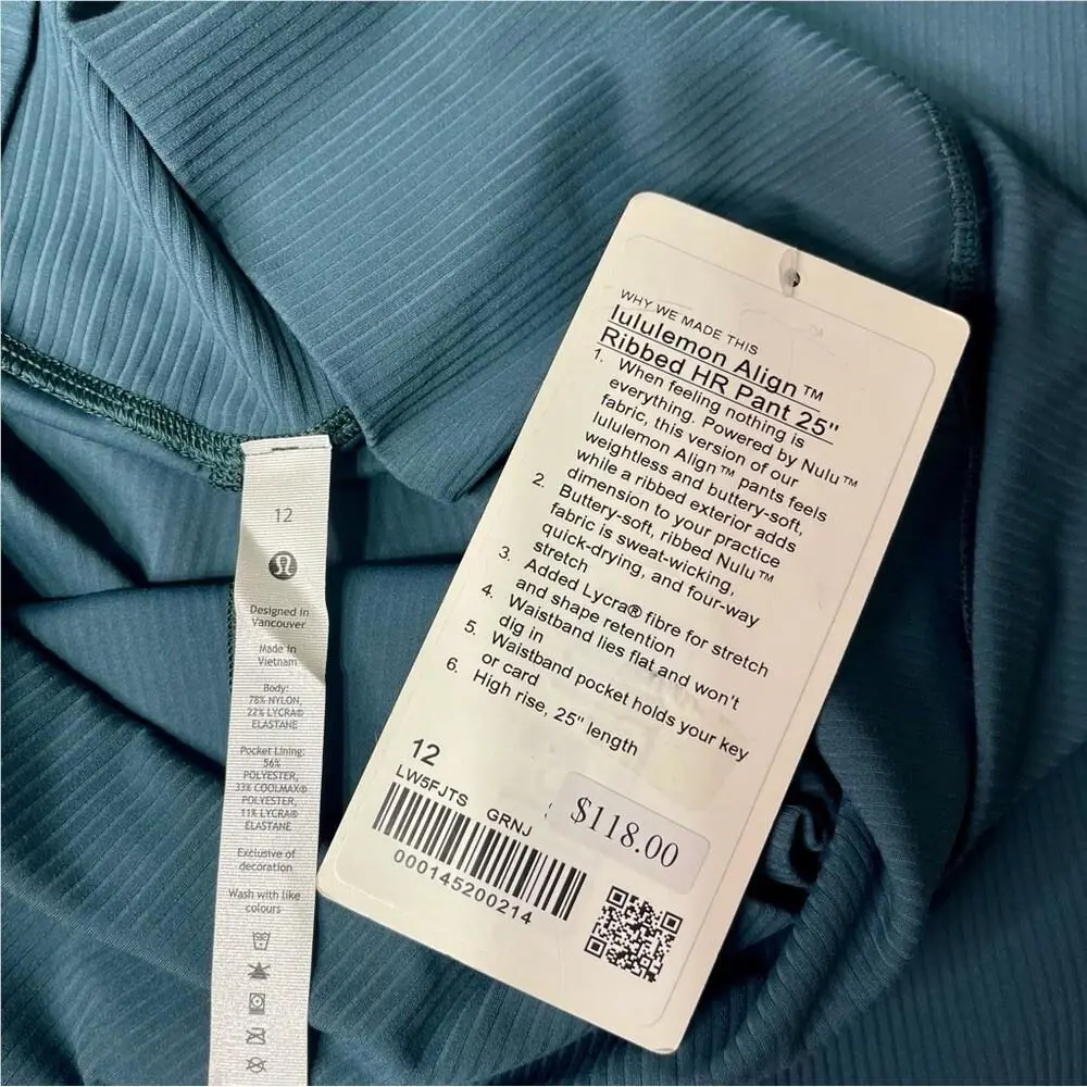 Lululemon clothing - GRNJ Green Jasper 5