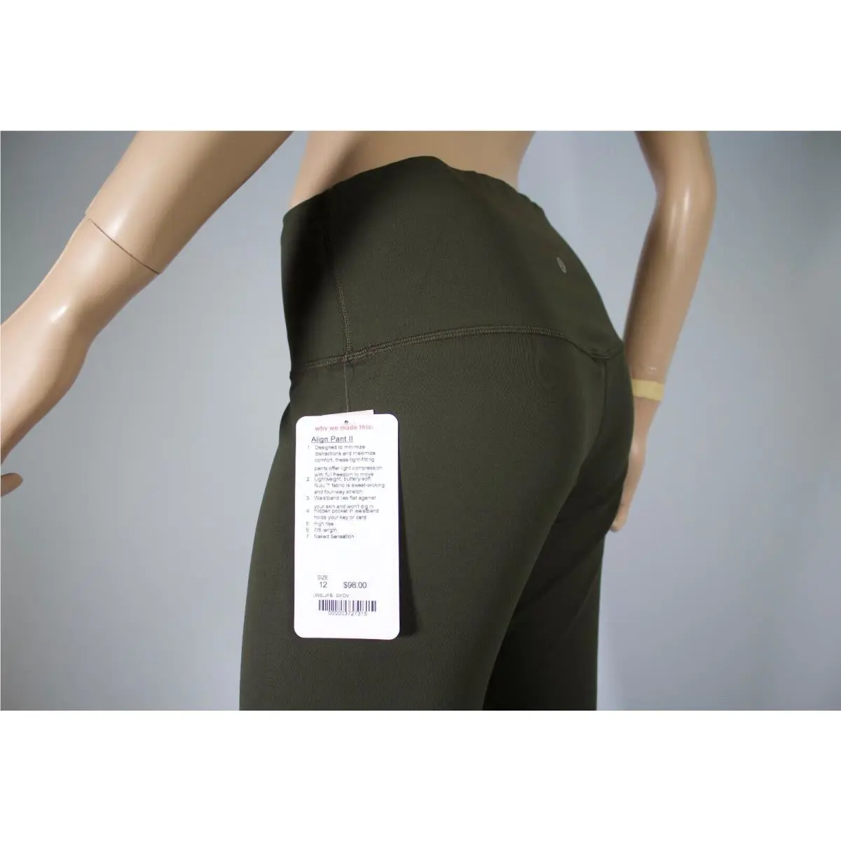 Lululemon clothing - Dark Olive 0