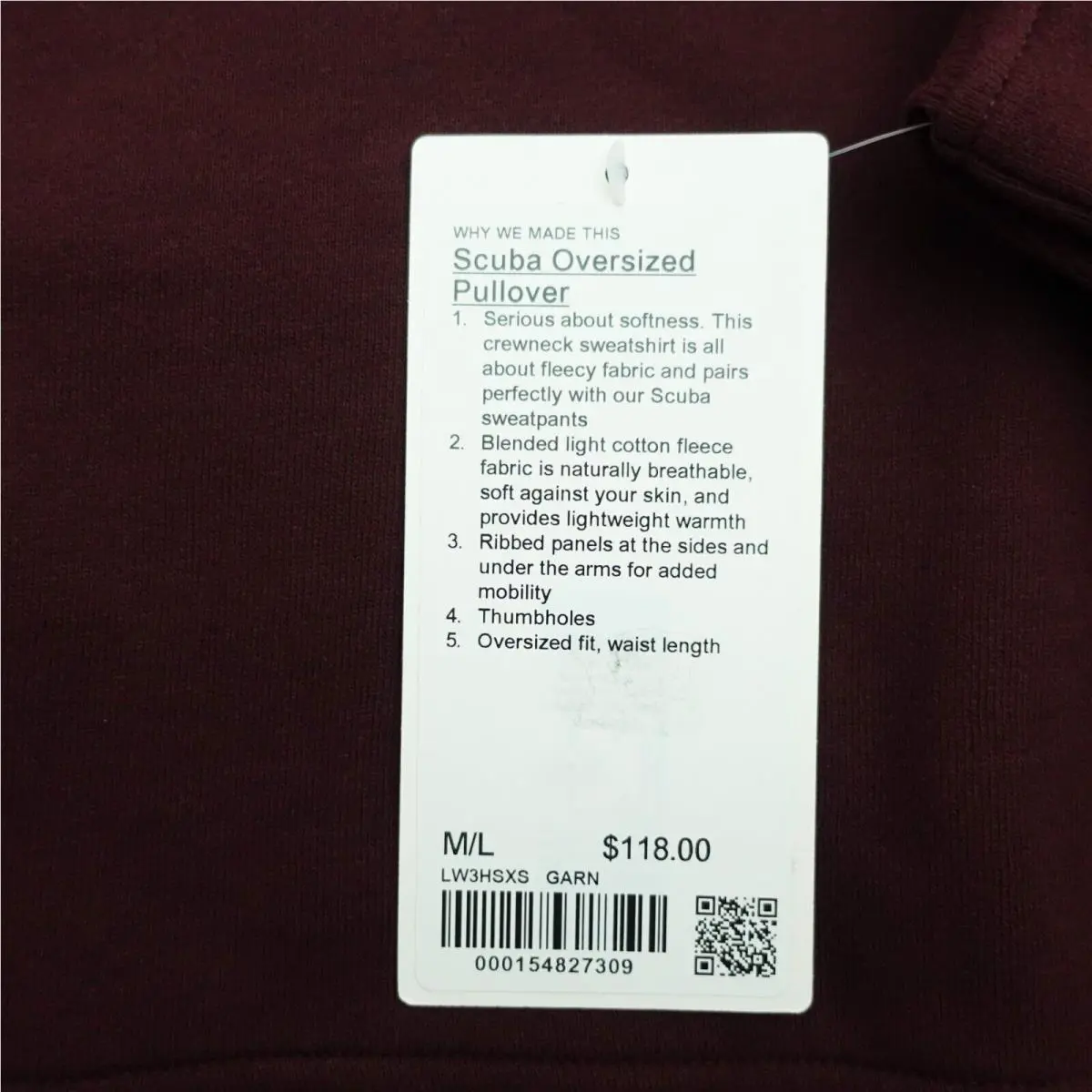 Lululemon clothing - Red 7