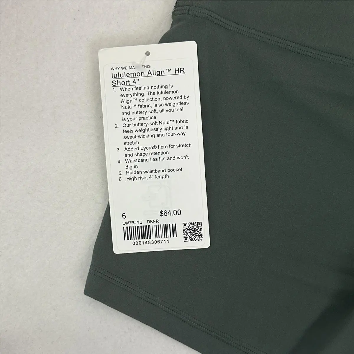 Lululemon clothing - Green 6