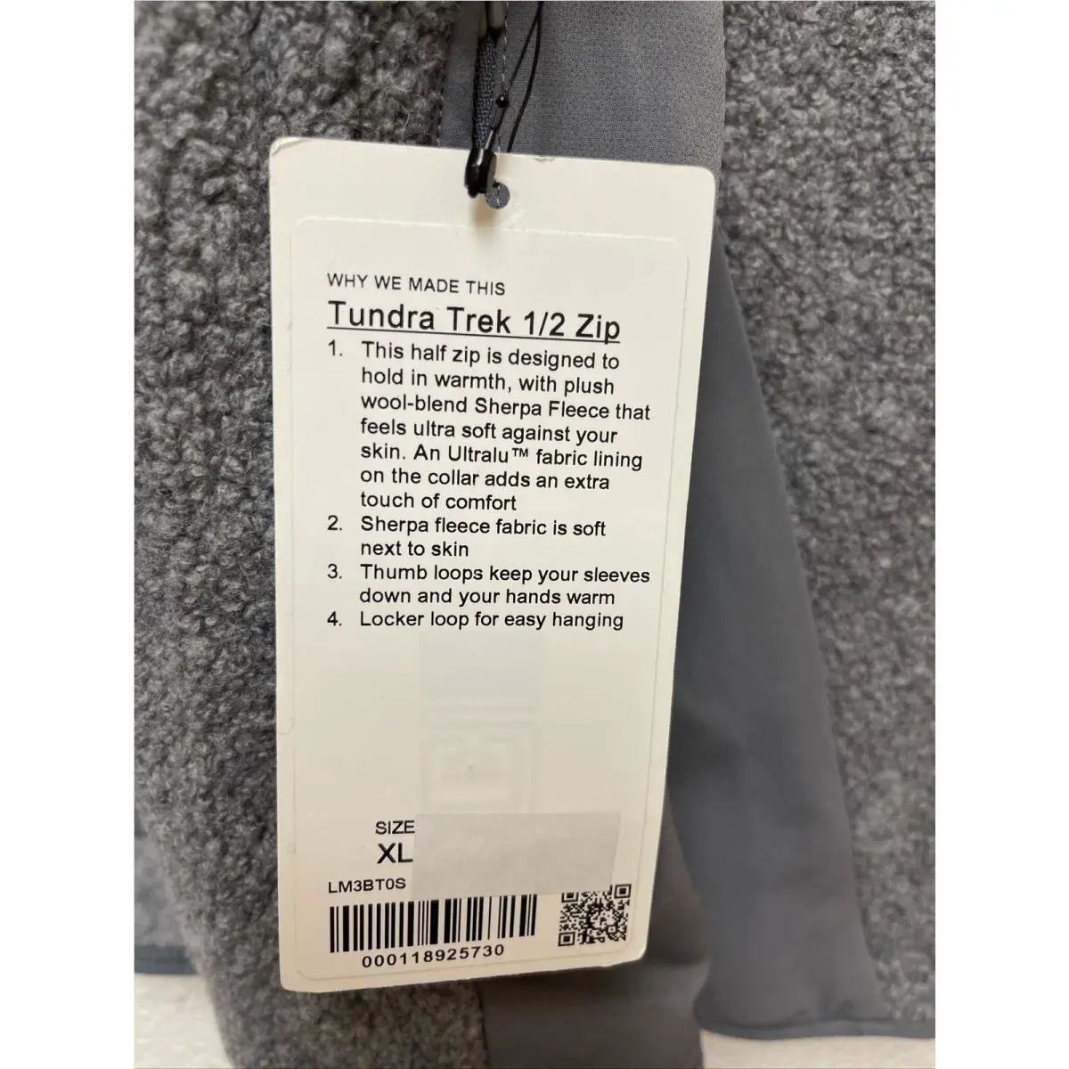 Lululemon clothing - Lululemon Tundra Trek - Tundra Trek - Gray 2