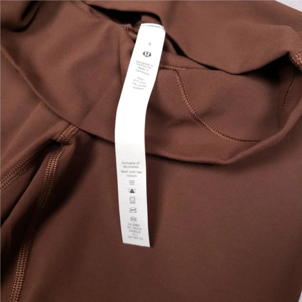 Lululemon clothing - Brown 3