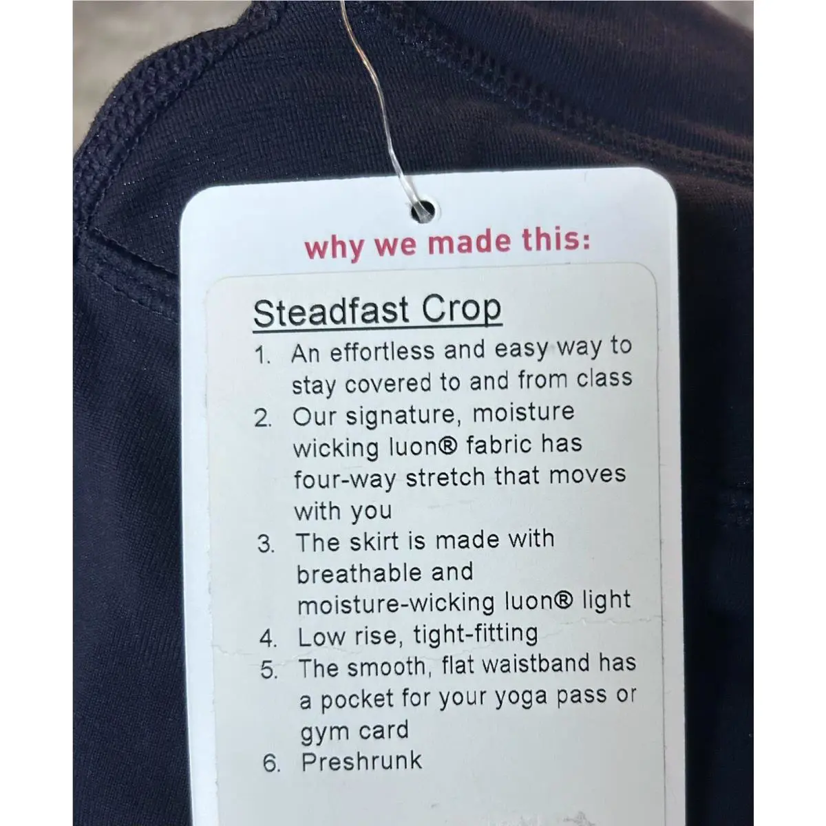 Lululemon clothing - Lululemon Steadfast - Steadfast - Dark purple 4